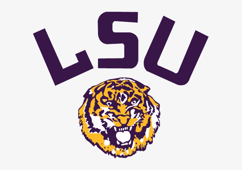 Courtesy Gamezero05 - Lsu Tigers Helmet Logo Transparent PNG - 595x497