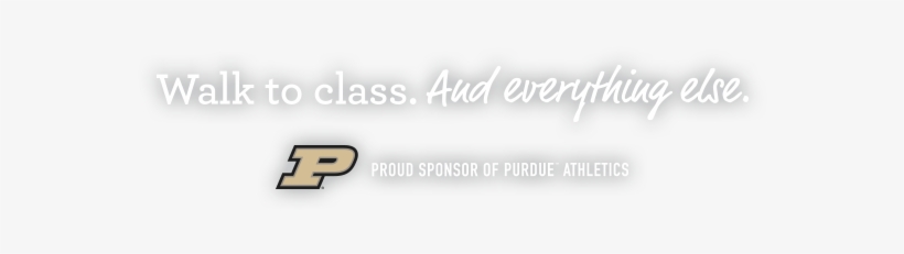 Walk To Class - Purdue University, transparent png download