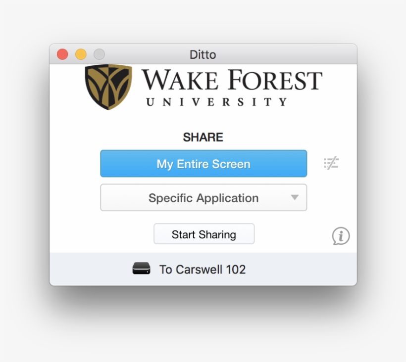 Wake Forest Cuts The Cord With Wireless Screen Sharing - Wake Forest University, transparent png download