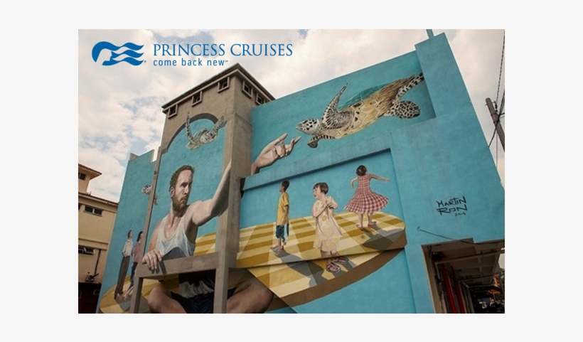 6d5n Malaysian Peninsula - Penang Street Art Architecture, transparent png download