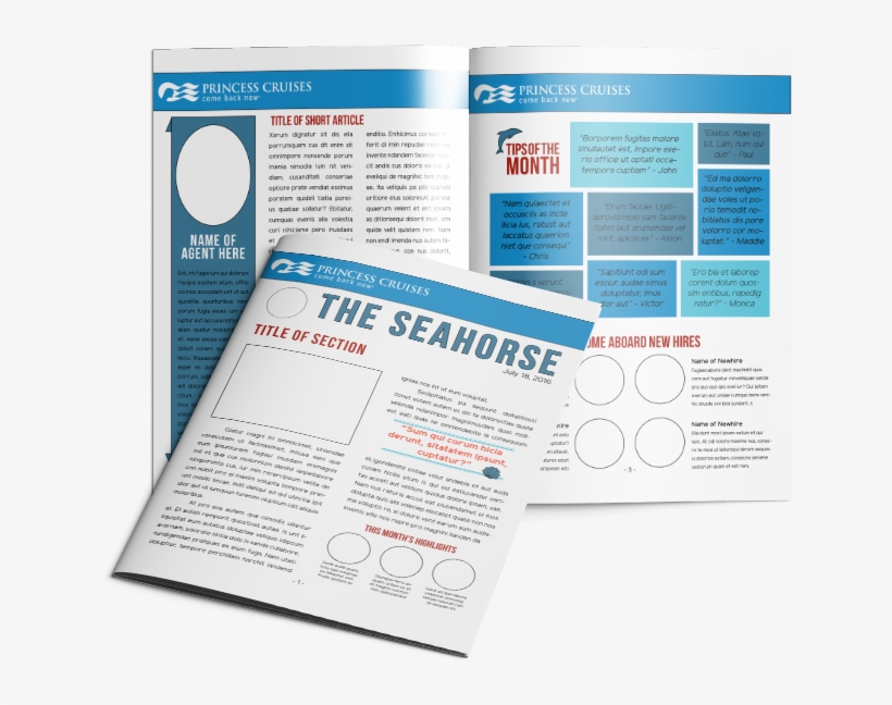 Service Department Within Princess Cruises - Document, transparent png download