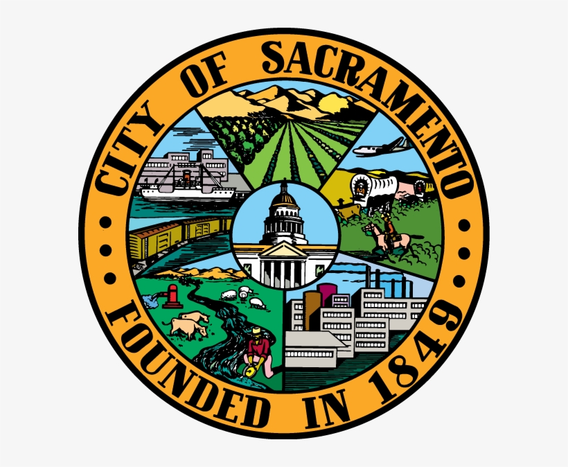 Federal Law / State Law / City Council Law Confusion - City Of Sacramento Seal, transparent png download