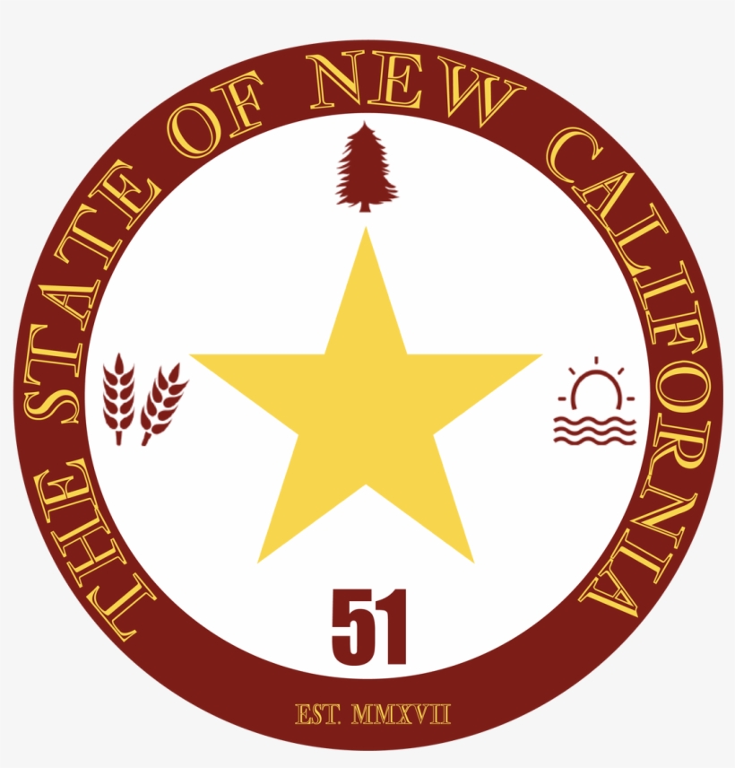 New California State - Circle, transparent png download