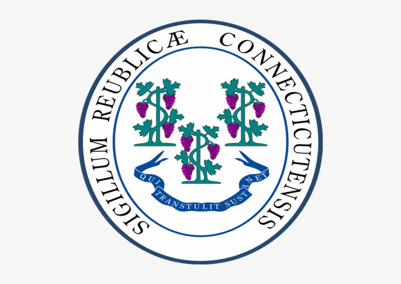 Connecticut, Ct State Seal - Logo Folie Douce Val D Isère, transparent png download