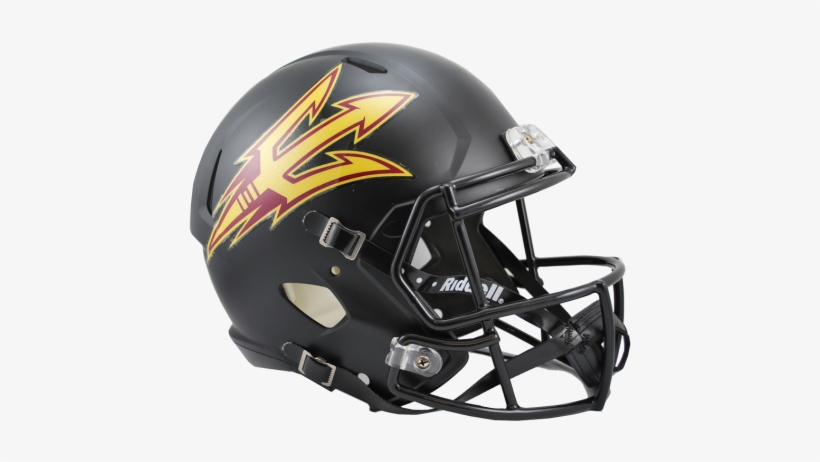 Arizona State Speed Replica Helmet - Riddell Arizona State Asu Sun Devils Officially Licensed, transparent png download