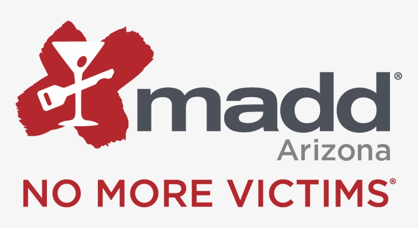 Greyred Madd Arizona Tagline Lock-png - Mothers Against Drunk Driving, transparent png download