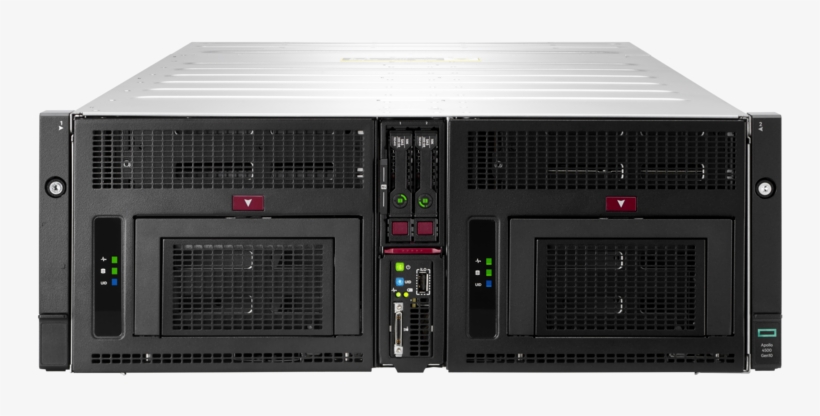 Hpe Apollo 4510 System Center Facing - Hpe Apollo 4510 Gen10, transparent png download