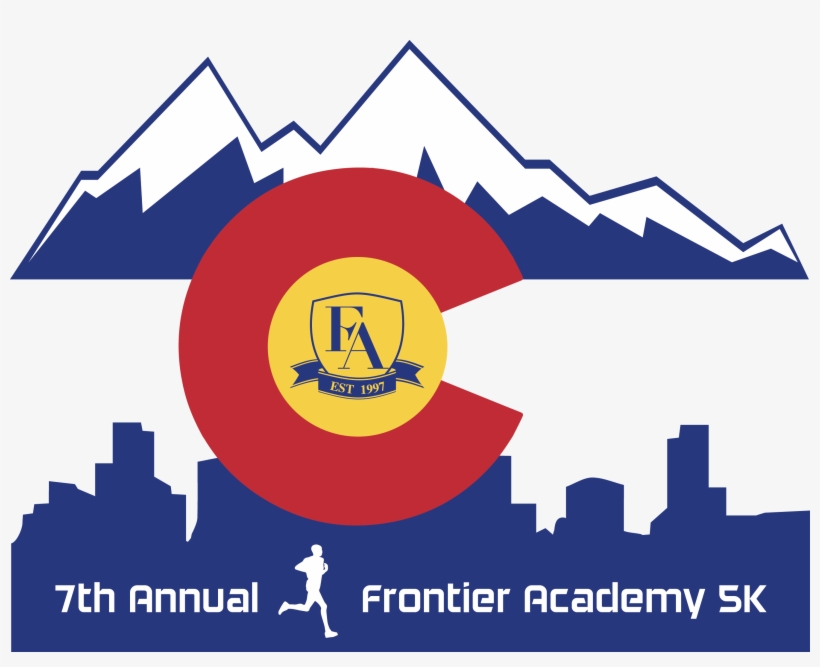 2018 7th Annual 5k Logo - Frontier Academy 5k, transparent png download
