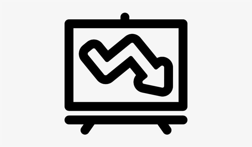 Business Presentation Arrow Graphic Vector - Icon, transparent png download