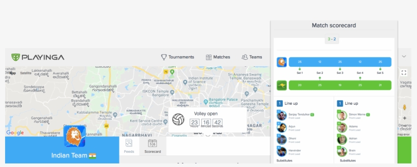 Volleyball Page Banner Image - Bracket, transparent png download