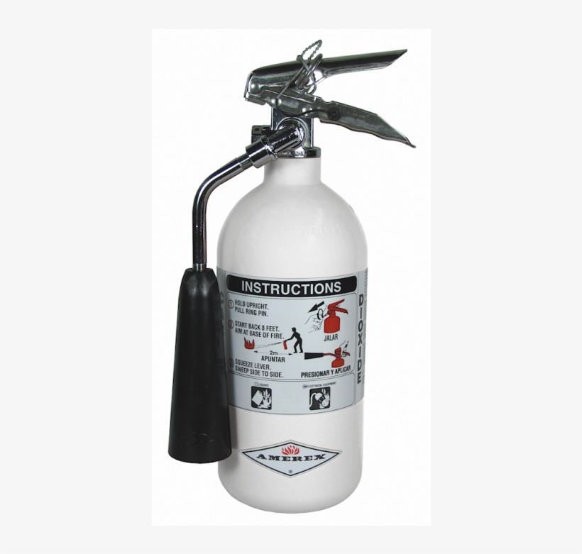 Carbon Dioxide Fire Extinguishers Non-magnetic - Amerex Fire Extinguisher For Sale, transparent png download