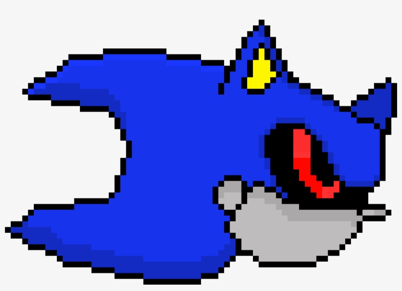 Metal Sonic Face By Underpixel - Sonic The Hedgehog, transparent png download
