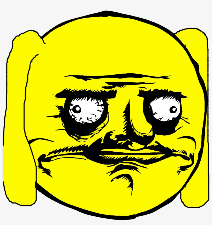 Trolololool Face - Me Gusta Meme, transparent png download