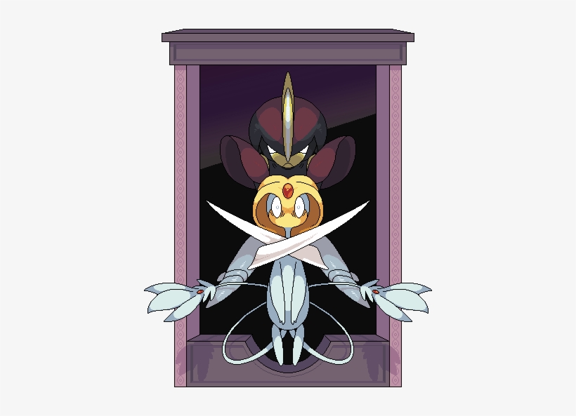 Clifford With Bisharp Using Guillotine Against Uxie, - Cartoon, transparent png download