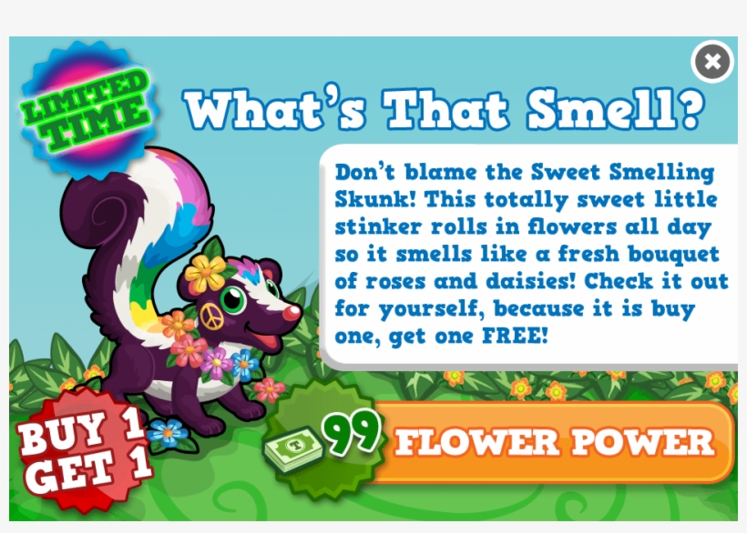 Sweet Smelling Skunk Modal - Really Cool Grandma Looks Like! Orn, transparent png download