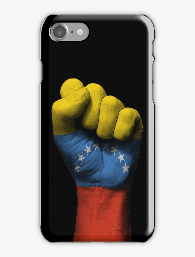 Flag Of Venezuela On A Raised Clenched Fist Iphone - Iphone 8 Case My Hero Academia, transparent png download