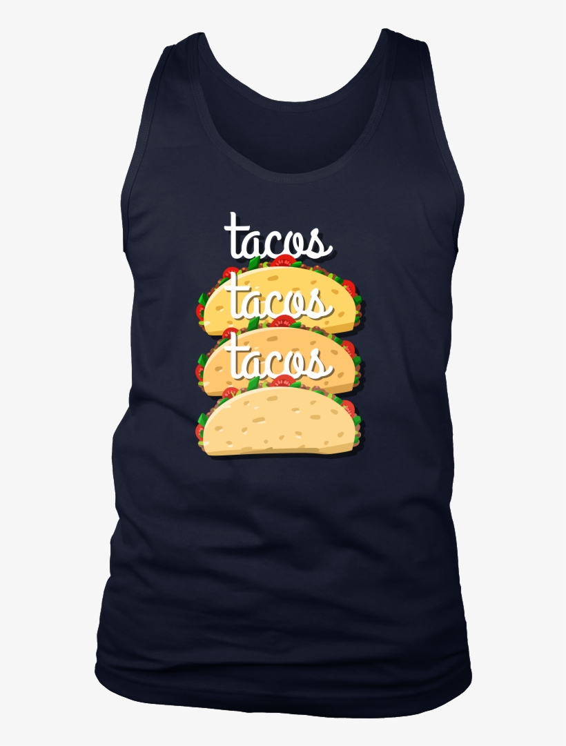 Tacos,tacos And More Tacos Cute Mexican Food Tank - Shirt, transparent png download