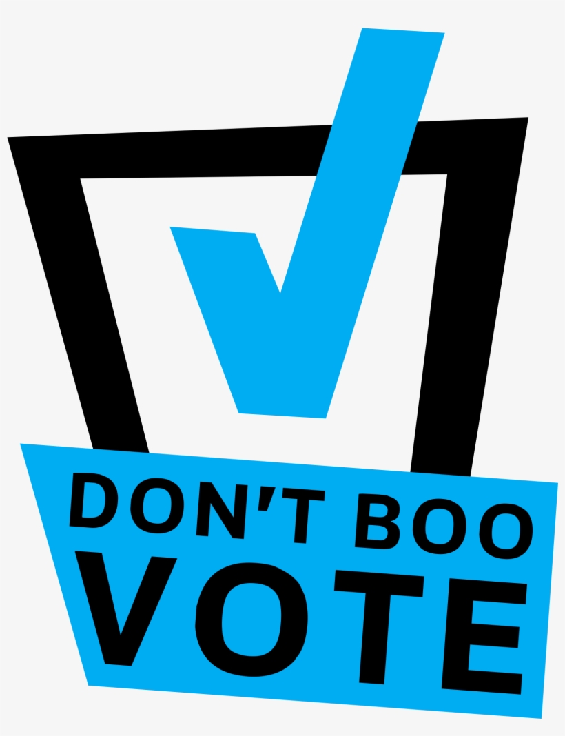 Recruiting Gotv Volunteers - Dont Boo Vote, transparent png download