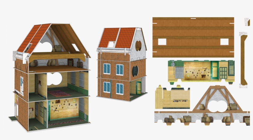 After Working Many Years On A Accurate Reconstruction - Anne Frank House, transparent png download