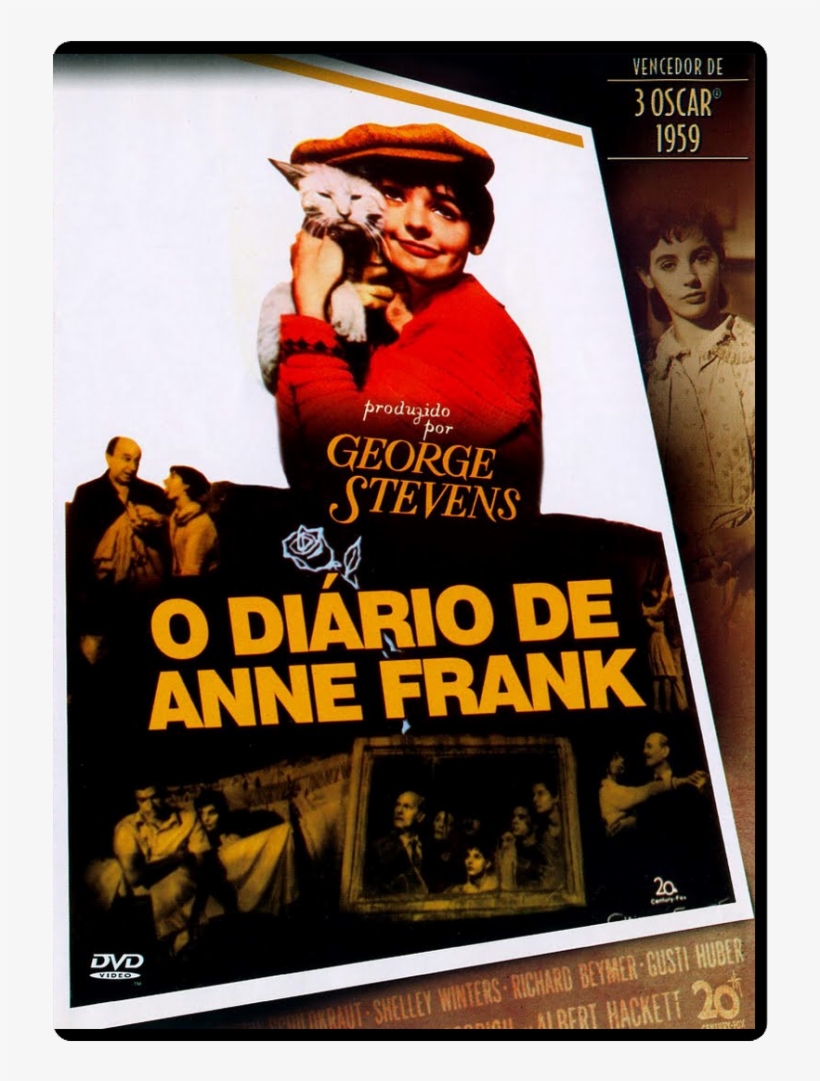 Dvd O Diário De Anne Frank - Diary Of Anne Frank [1959] (2005), transparent png download
