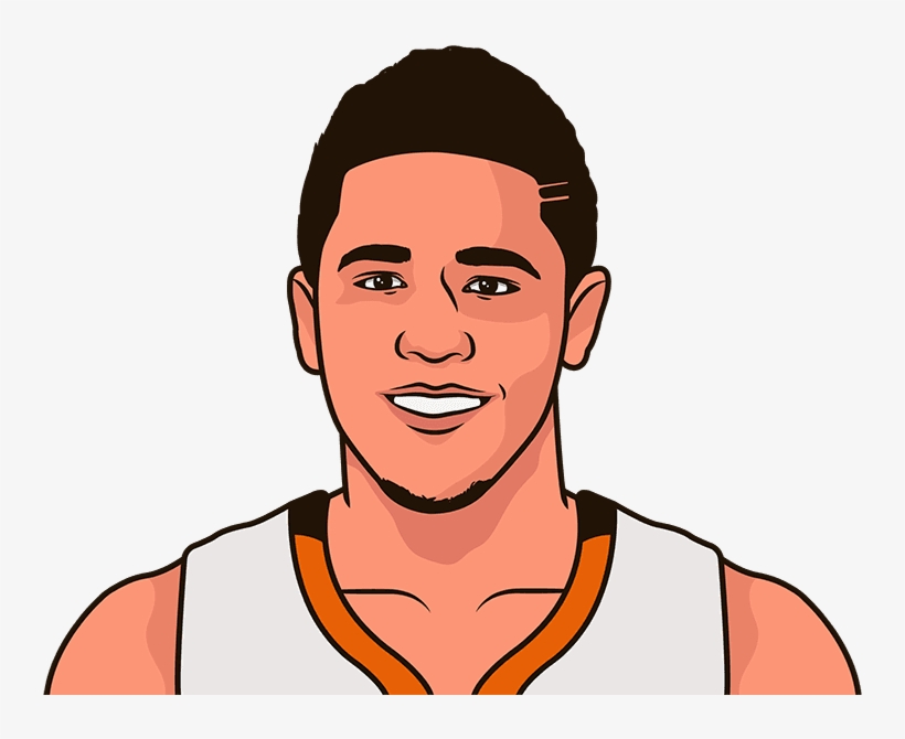 2016 17 Booker 1988 89 Johnson 1978 79 Davis 1972 73 - Hassan Whiteside Cartoon, transparent png download