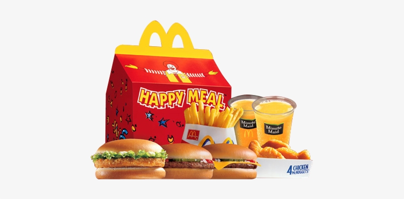 Burger Clipart Happy Meal - Happy Meal Mcdonald Png, transparent png download