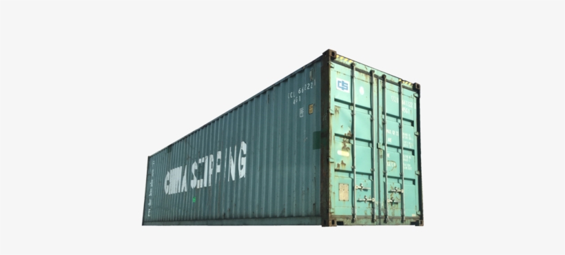 40' X 8' X - Intermodal Container, transparent png download