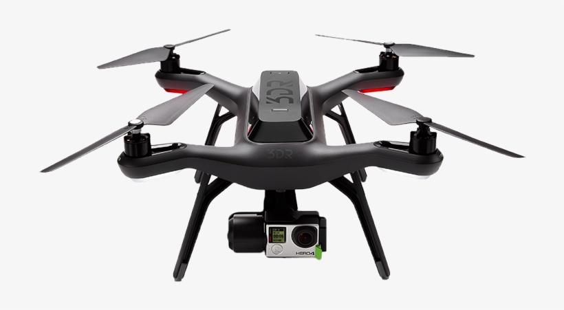 3dr Solo Quadcopter (drone) No Gimbal, transparent png download