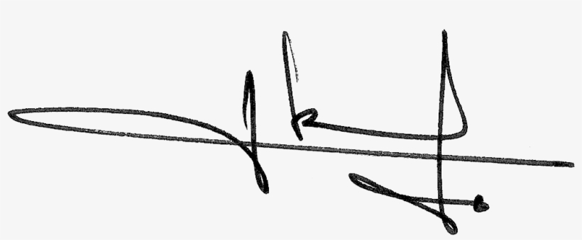 Firma Del Presidente - Signature, transparent png download