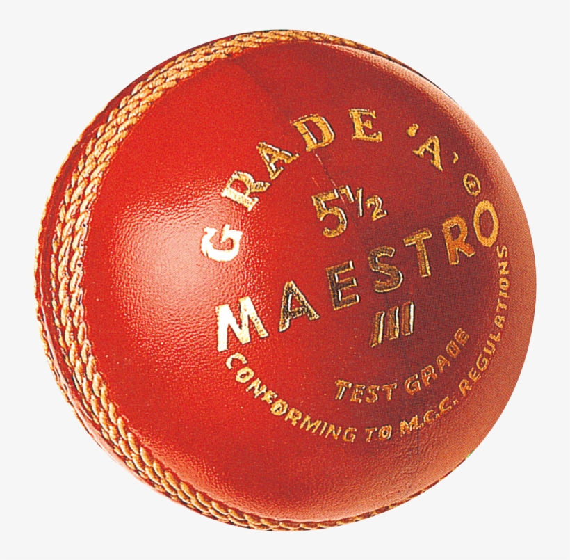 Maestro Grade A Cricket Ball - Gunn & Moore Maestro Cricket Ball, transparent png download