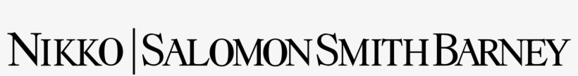 Nikko Salomon Smith Barney Logo Png Transparent - Jpeg, transparent png download