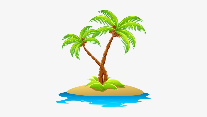 Wv Oasis - Island Clipart, transparent png download