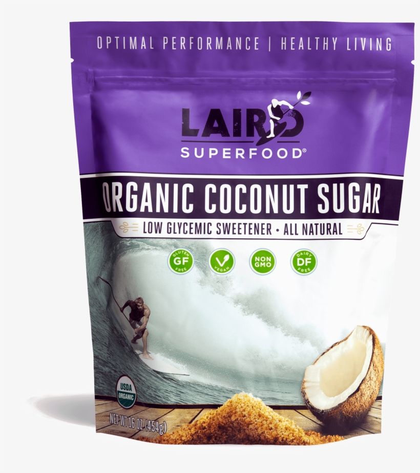 Organic Coconut Sugar Sweetener - Laird Superfood Coconut Sugar, transparent png download