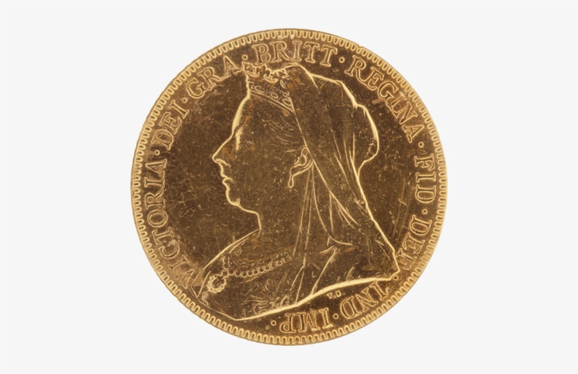British Full Gold Sovereign Coin - British Pound Sterling 1825, transparent png download