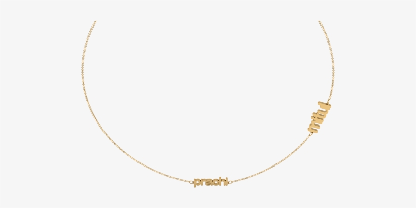 Exclusive Trendy And Swanky Personalized Family Necklace - Choker, transparent png download