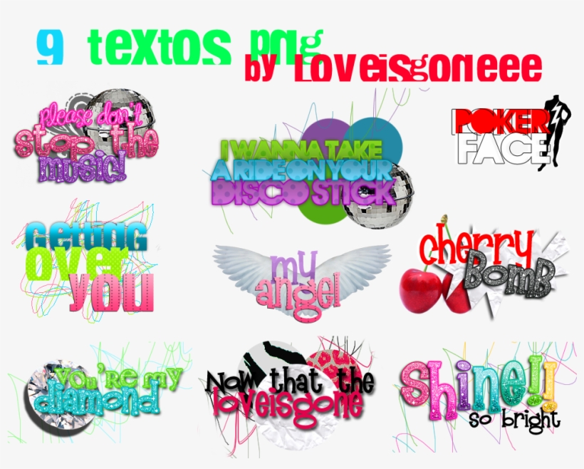 Text Png By Loveeisgonee - Text, transparent png download