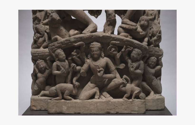 Era Shiva-parvathi With Ravana Lifting Mount Kailasa, - Statue, transparent png download