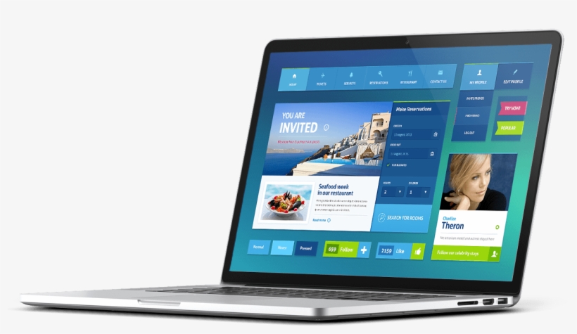 Unmatched Fine Dining Experience - Nice Laptop Png, transparent png download