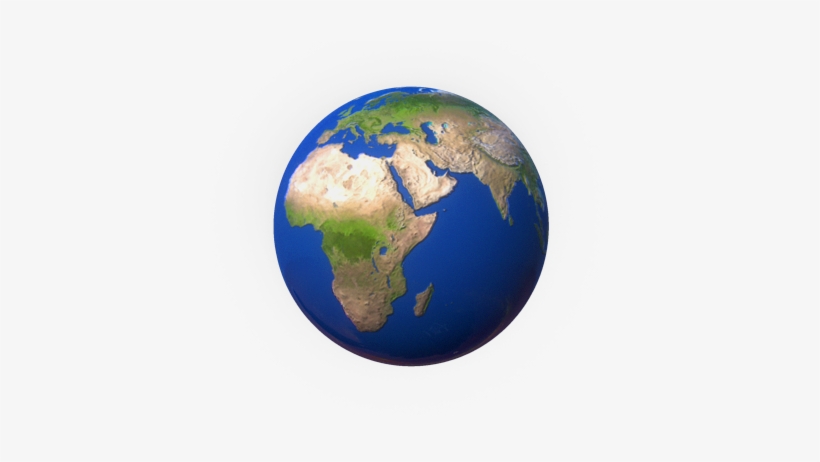 Earth Png Image - Flight From Singapore To Barcelona, transparent png download