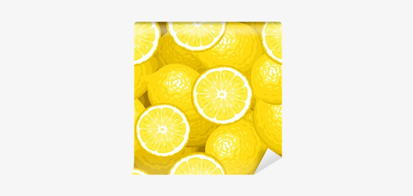 Seamless Background With Lemons - Lemon Pattern 2 Wristlet, Women's, Yellow/gold/green, transparent png download