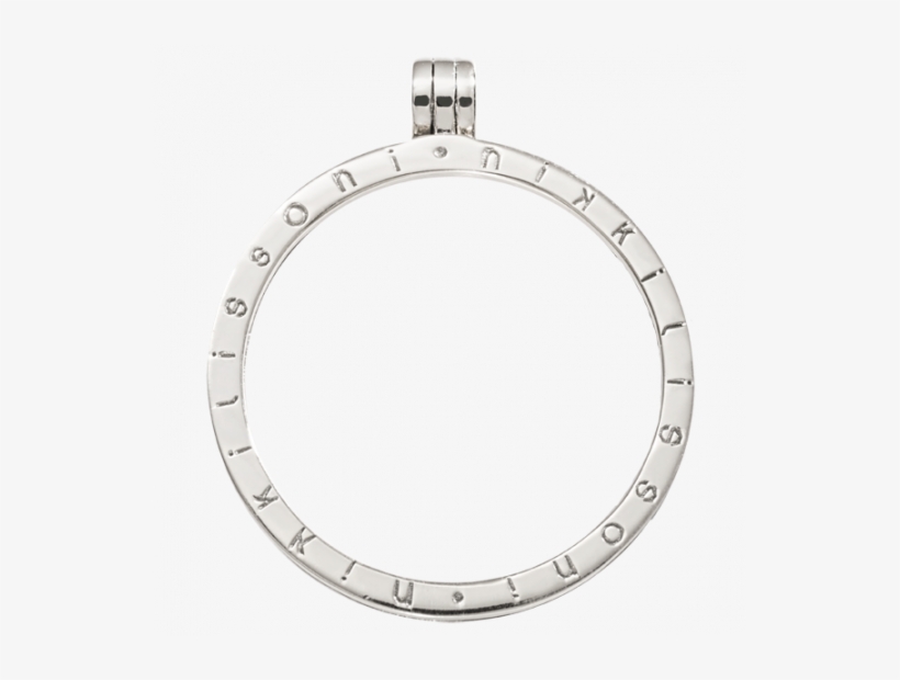 Nikki Lissoni Large Coin Carrier - Coins/pendants Nikki Lissoni Large Pendant Silver, transparent png download