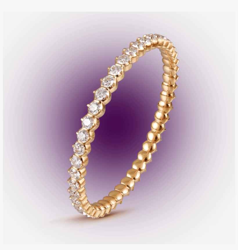 Full-line Diamond Bangle - Daily Use Diamond Bangles, transparent png download