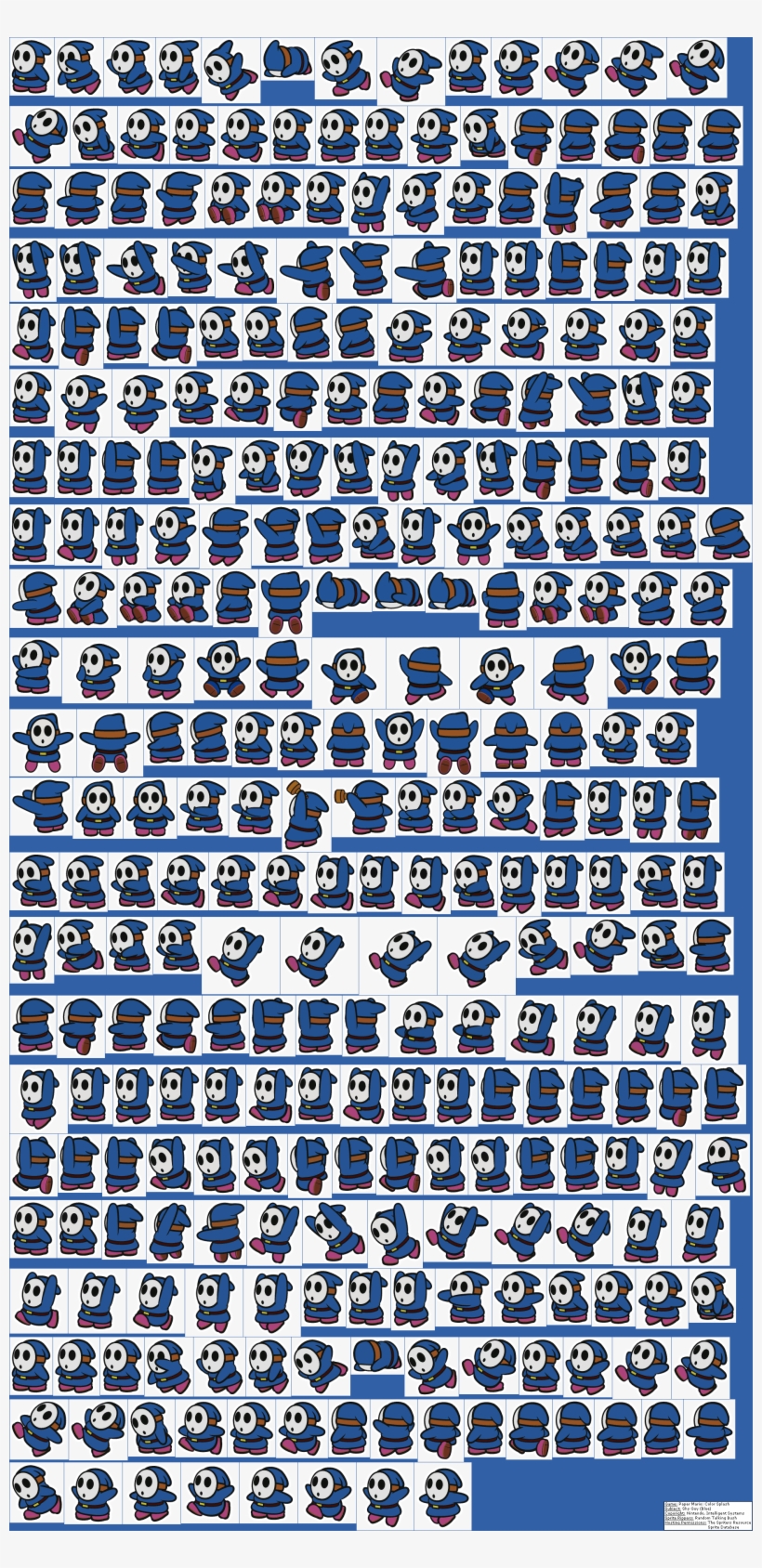 Click For Full Sized Image Shy Guy - Team, transparent png download
