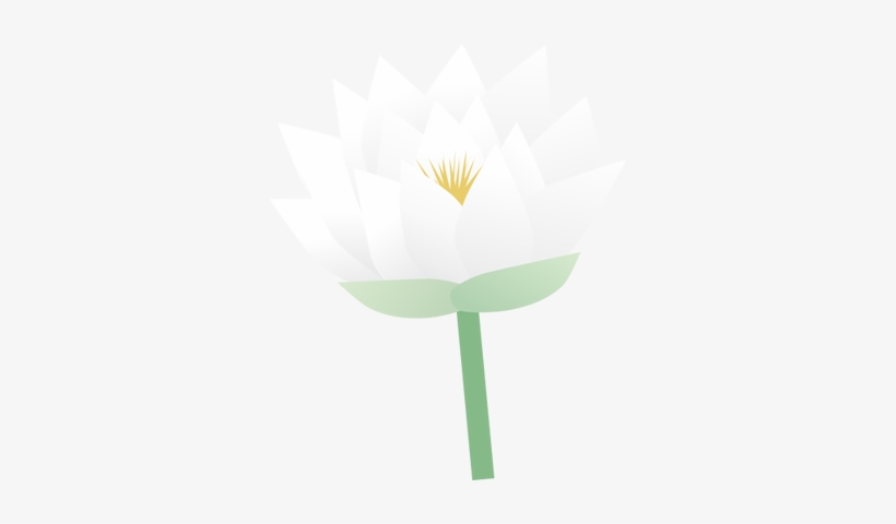 Ian Symbol Nymphaea Odorata Flower - Sacred Lotus, transparent png download