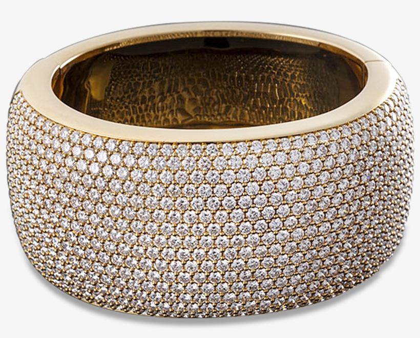 Kurt Wayne Pave Diamond Bangle Bracelet, - Bracelet, transparent png download