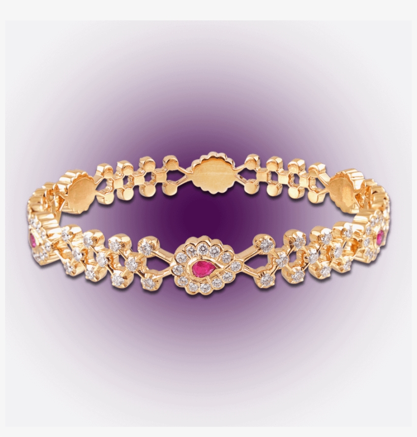 Glamorous Diamond Bangle - Bracelet, transparent png download