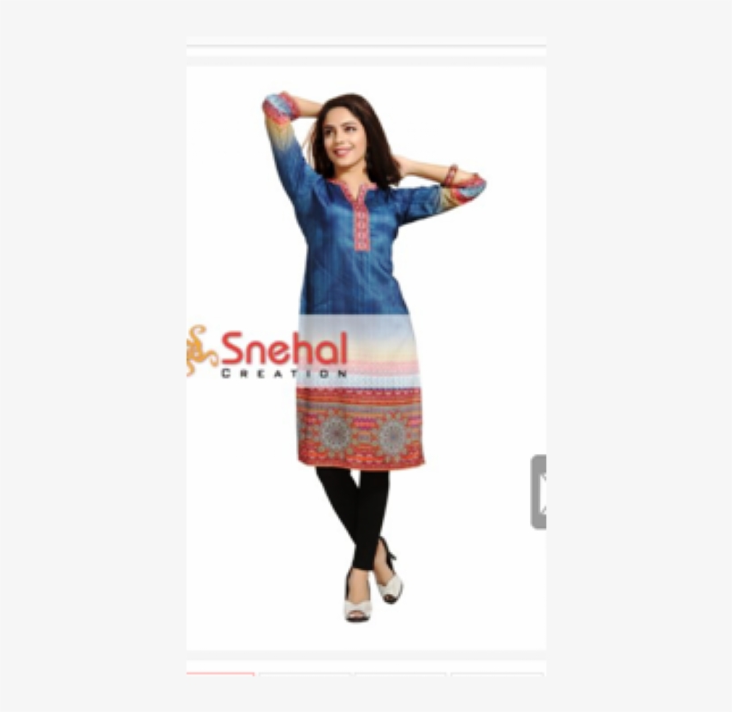Sale Cotton Kurti Cotton Kurti - Kurti Top, transparent png download