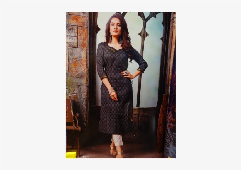 Regular Kurti - Kurti Top, transparent png download