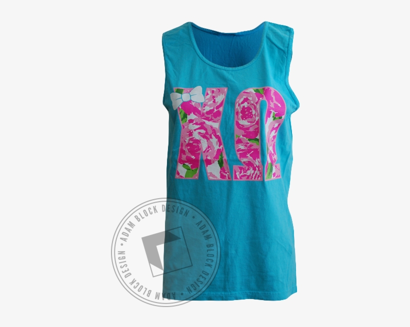 Chi Omega Together Forever Tank - Active Tank, transparent png download