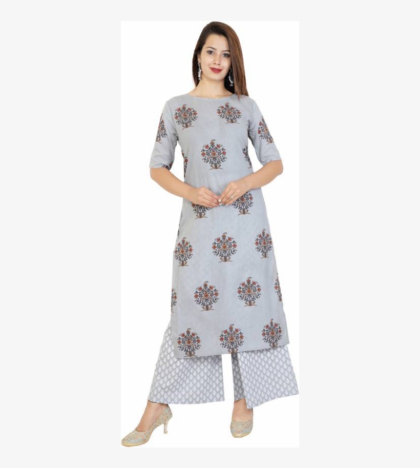 Stylum Casual Floral Print Women's Kurti - Kurti Top, transparent png download